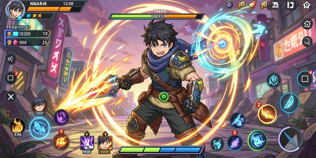 9zkgames - Beragam karakter dengan kemampuan unik.
