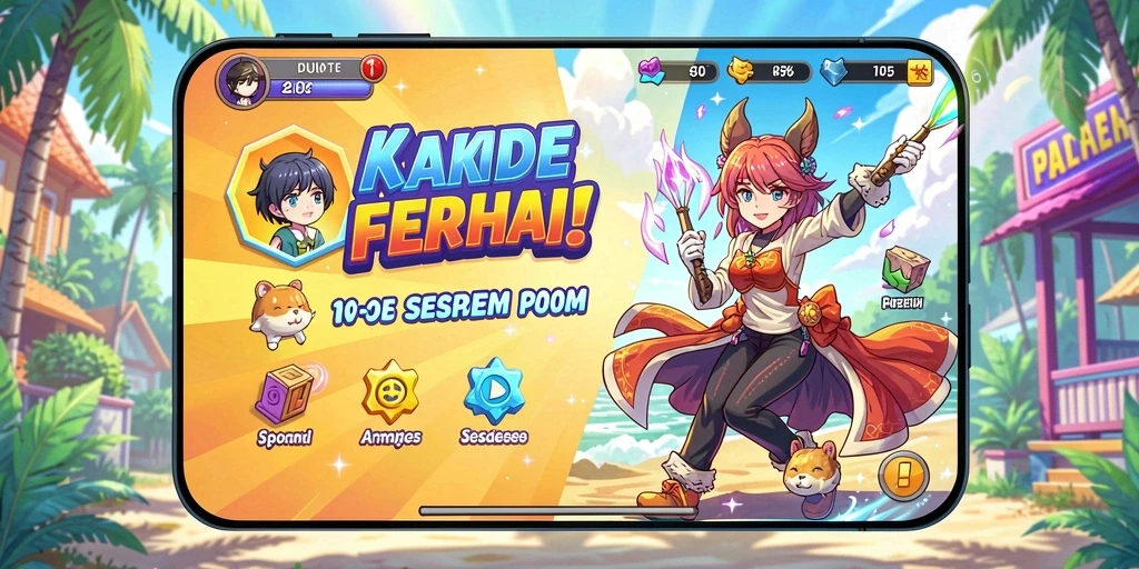 rsnvip8 - Screenshot menampilkan mode permainan yang seru.